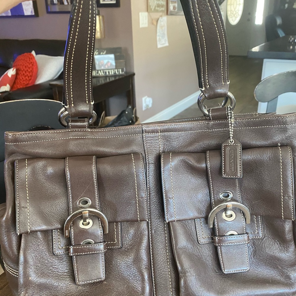 Coach purse & matching wallet